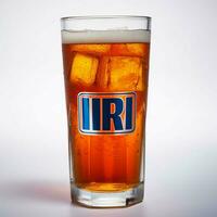 Irn-Bru with white background high quality ultra hd photo