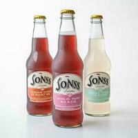 Jones soda con blanco antecedentes alto calidad ultra foto