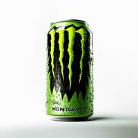 Monster Energy with white background high quality photo