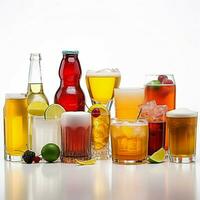 National Beverage with white background high quality photo