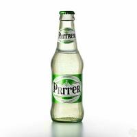 Perrier with white background high quality ultra hd photo