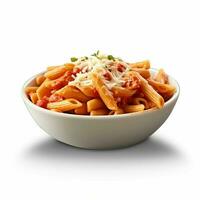 Photorealistic Product shot Food photography Ziti photo