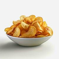 Photorealistic Product shot Food photography chip photo