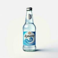 Ramune with white background high quality ultra hd photo