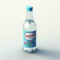 Ramune with white background high quality ultra hd photo