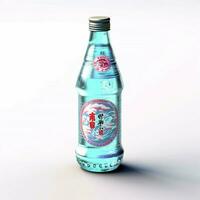 Ramune with white background high quality ultra hd photo