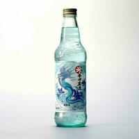 Ramune with white background high quality ultra hd photo