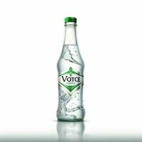 Volvic with white background high quality ultra hd photo