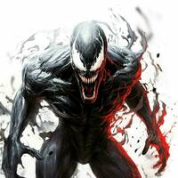 Venom Energy with white background high quality photo