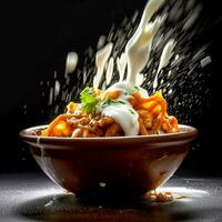 a fast shutter speed food photography photo