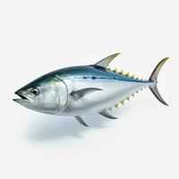 albacore tuna with transparent background photo