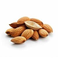 almond with transparent background high quality ultra hd photo
