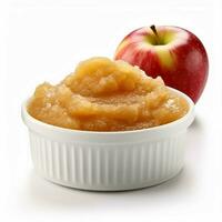 applesauce with transparent background high quality ultra photo