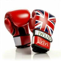 boxing gloves with transparent background photo