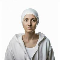 cancer patient with transparent background high quality photo