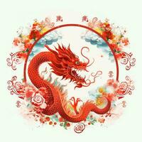 chinese new year backgrounds with transparent background photo