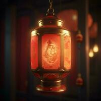 chinese new year lantern high quality 4k ultra h photo