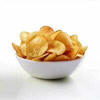 chips with transparent background high quality ultra hd photo