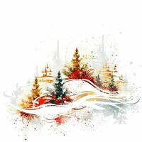 christmas background with transparent background photo