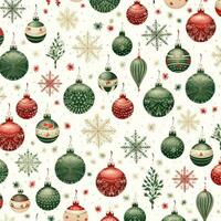 christmas patterns with transparent background photo