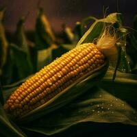 corn high quality 4k ultra hd hdr photo