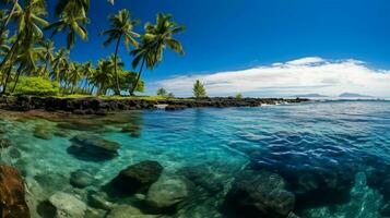 picture blue ocean Hawaii photo