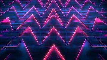 different shapes pattern in the style of vapor wave photo