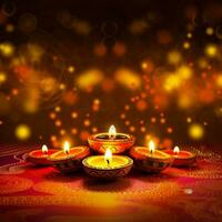 diwali background high quality 4k ultra hd hdr photo