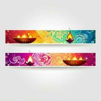 diwali banners with white background high quality photo