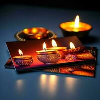 diwali cards high quality 4k ultra hd hdr photo
