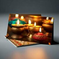 diwali cards high quality 4k ultra hd hdr photo