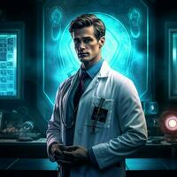 doctor high quality 4k ultra hd hdr photo