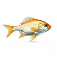 fish with white background high quality ultra hd photo