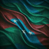 flag of Azerbaijan high quality 4k ult photo