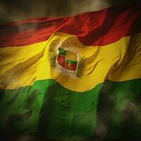 bandera de bolivia alto calidad 4k ultra foto