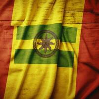 bandera de benin Dahomey alto calidad 4k foto