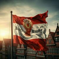 flag of Brunswick and Luneburg high qu photo