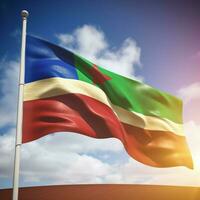 flag of Cabo Verde high quality 4k ult photo