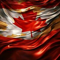 bandera de Canadá alto calidad 4k ultra h foto