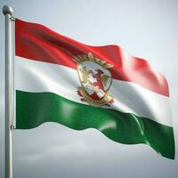 bandera de ecuatorial Guinea alto calidad foto
