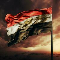 flag of Egypt high quality 4k ultra hd photo