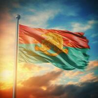 flag of Eritrea high quality 4k ultra photo