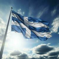 flag of Greece high quality 4k ultra h photo