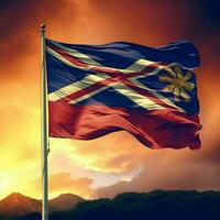 flag of Hawaii high quality 4k ultra h photo