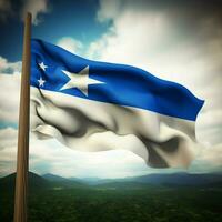 bandera de Honduras alto calidad 4k ultra foto