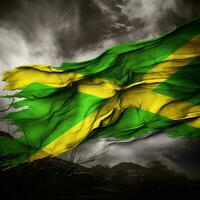 flag of Jamaica high quality 4k ultra photo