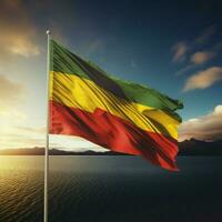 flag of Mauritius high quality 4k ultr photo