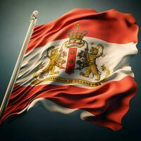 bandera de Oldenburg alto calidad 4k ultra foto
