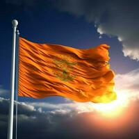 bandera de naranja gratis estado alto calidad foto