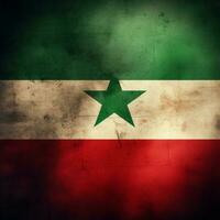 bandera de Siria alto calidad 4k ultra hd foto